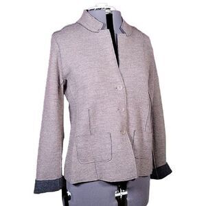 Eileen Fisher Button Down Cardigan Sz LP